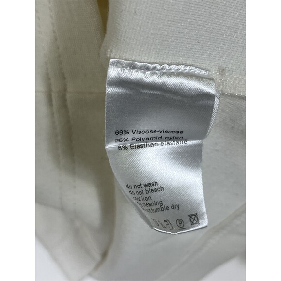 Akris Punto x Bergdof Goodman Womens Three-Quarter-Sleeve Jersey Top Sz 8 $395 - Picture 4 of 9